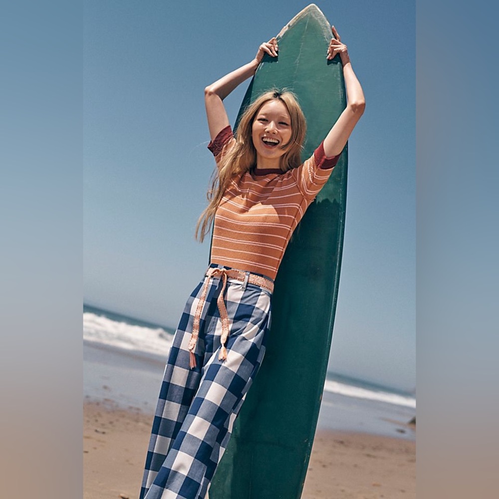 FREE PEOPLE Tuck It Baby Tee